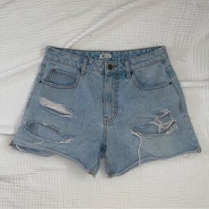 BILLABONG WOMENS DENIM SHORTS